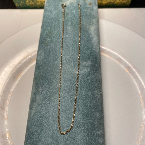 ๐ 10k yellow gold anklet. As it is. - Picture 3 of 11